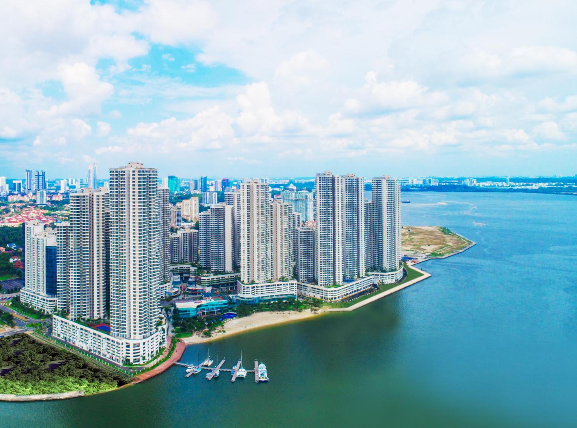 新山Country Garden Danga Bay By Lions Bay公寓 外观 照片
