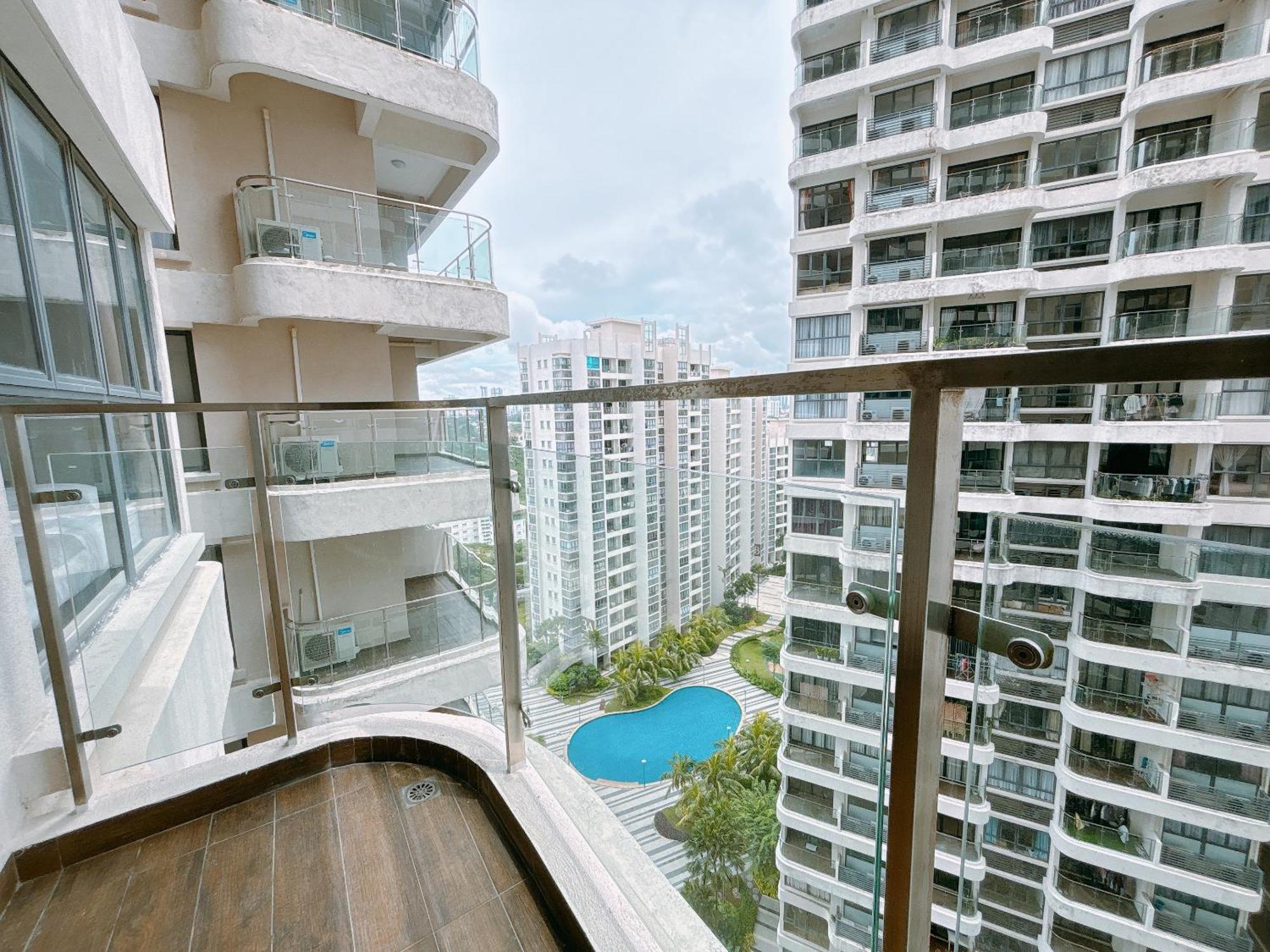 新山Country Garden Danga Bay By Lions Bay公寓 客房 照片